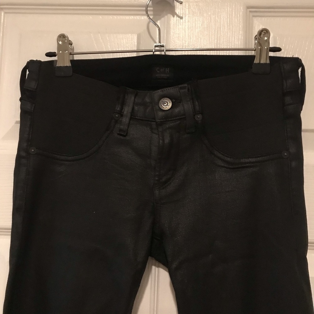 Citizens of Humanity Racer Shiny Black Skinny Jean